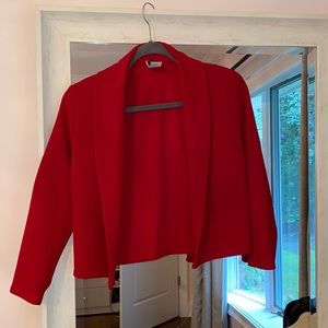 Windsor - cropped red blazer size M!